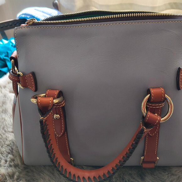 Dooney & Bourke Classic Satchel in Ash Color - Picture 3 of 11